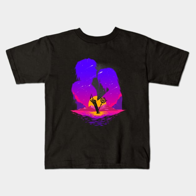 Tidus x yuna 2 Kids T-Shirt by HyperTwenty